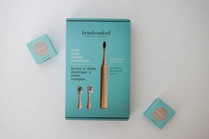 Sonic Electric Toothbrush & 3 Bamboo Toothbrush Heads