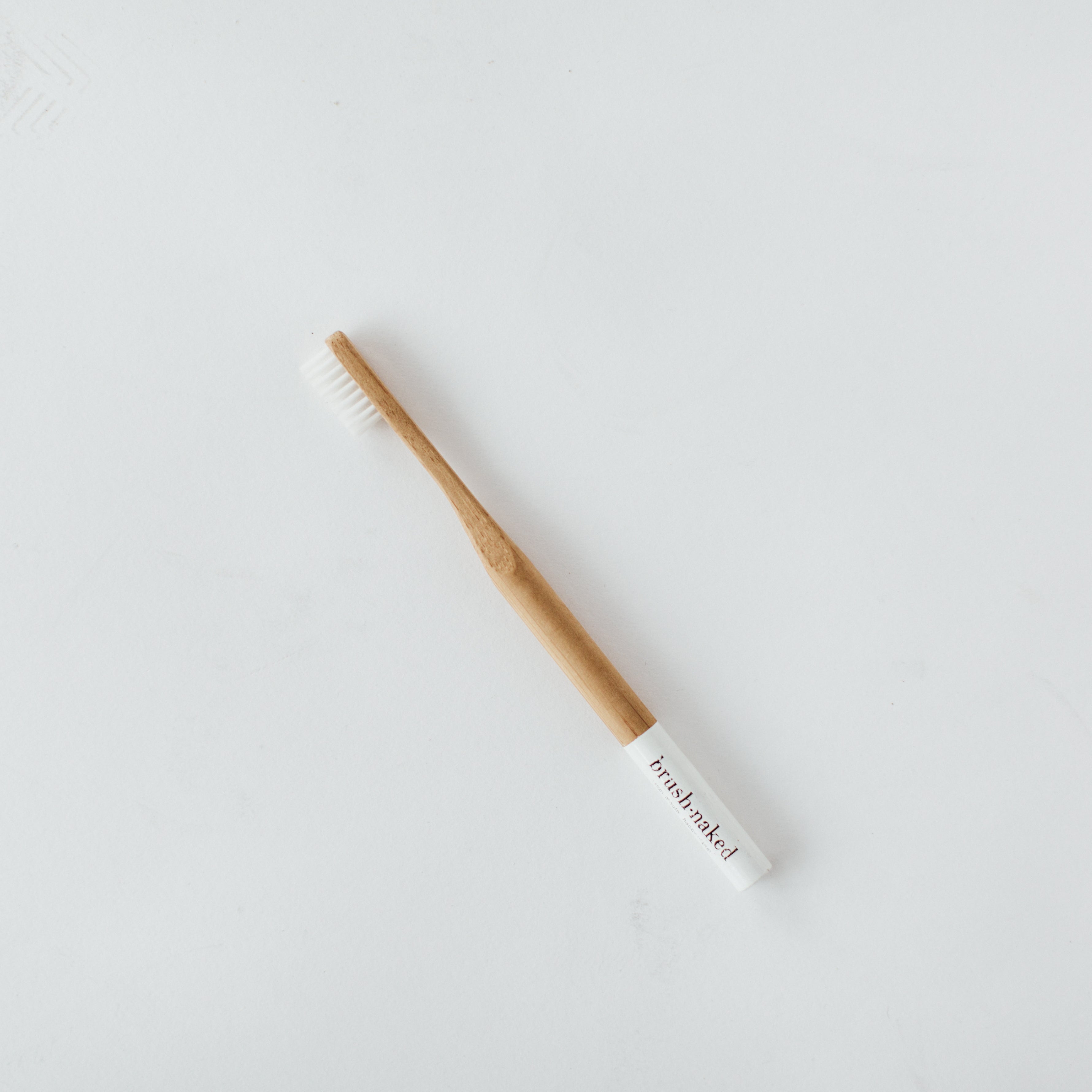 Adult Nylon Toothbrush - White